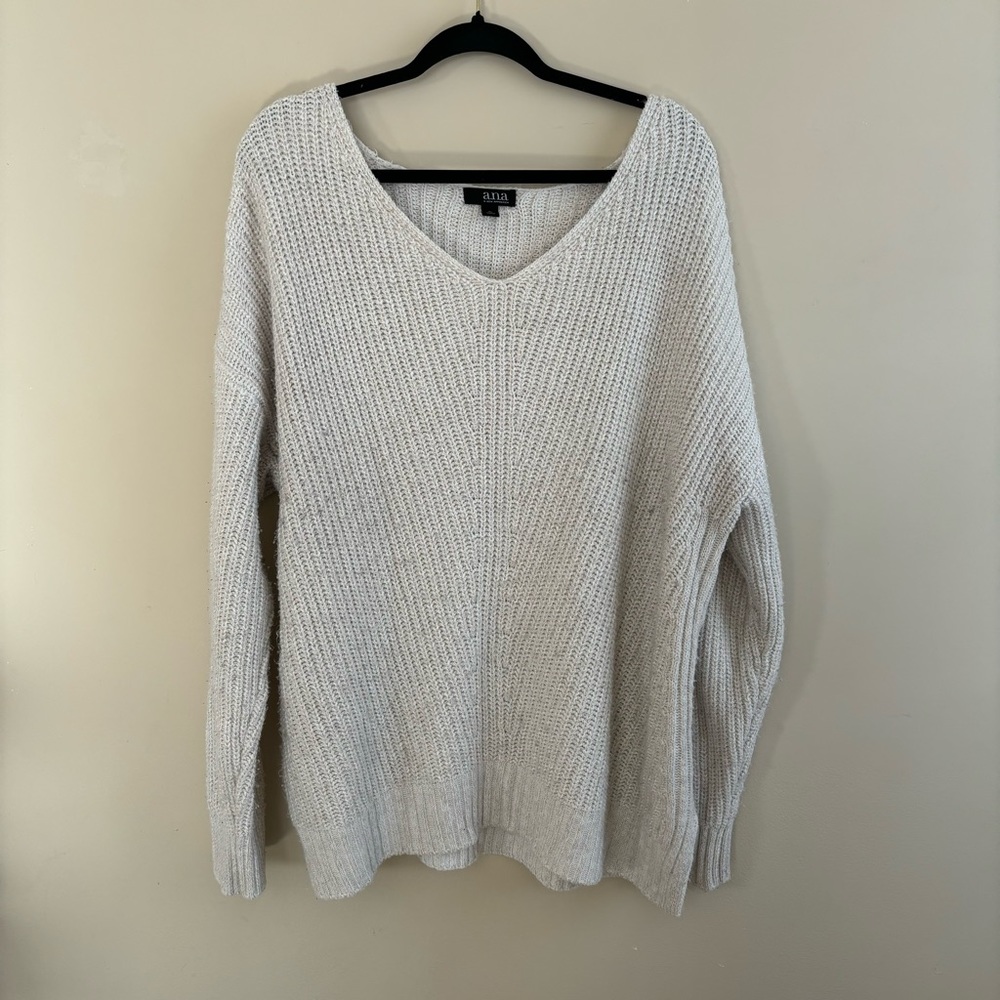Women’s A.N.A Shimmer Fall/Winter Sweater Size XL